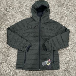 Men’s Under Amour Allied Down jacket with hood.